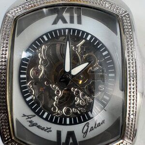 Auguste Galan Two-Tone Skeletal Watch